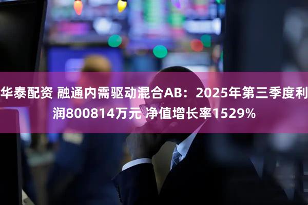 华泰配资 融通内需驱动混合AB：2025年第三季度利润800814万元 净值增长率1529%